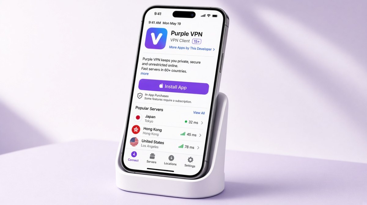 美区站 iOS / Android 装快连并同步账号（封面配图）